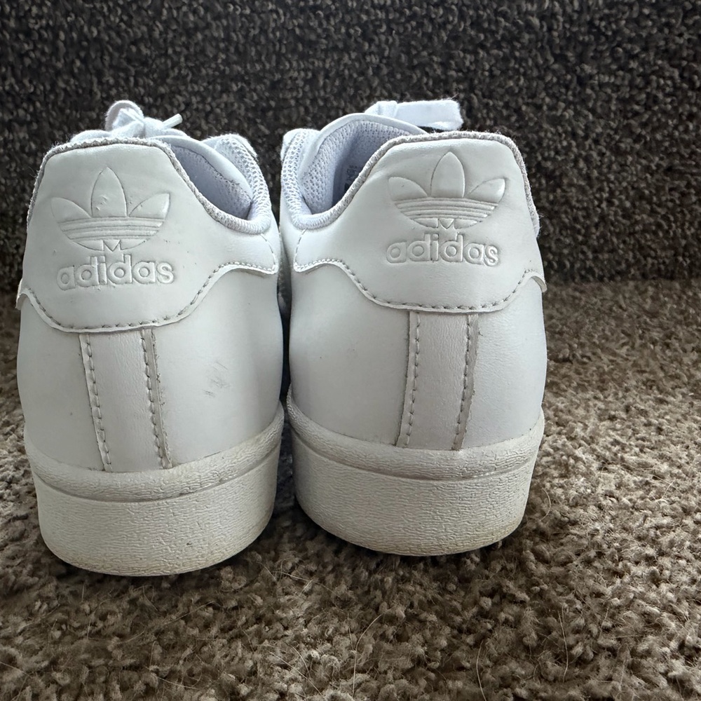 ADIDAS Superstar white sneakers Men Size US 7 - Picture 3 of 7